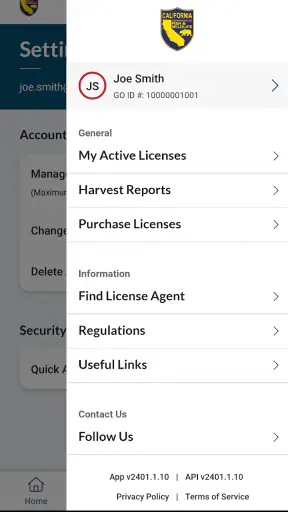 CDFW License screenshot 5