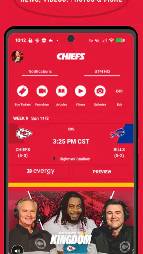 Chiefs Mobile screenshot 2
