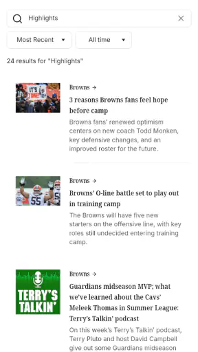 cleveland.com: Browns News screenshot 4