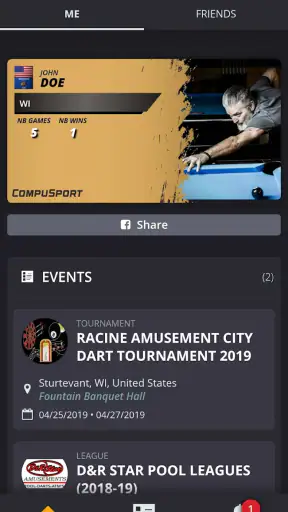 CompuSport screenshot 1