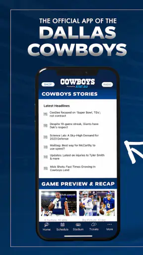 Dallas Cowboys screenshot 1