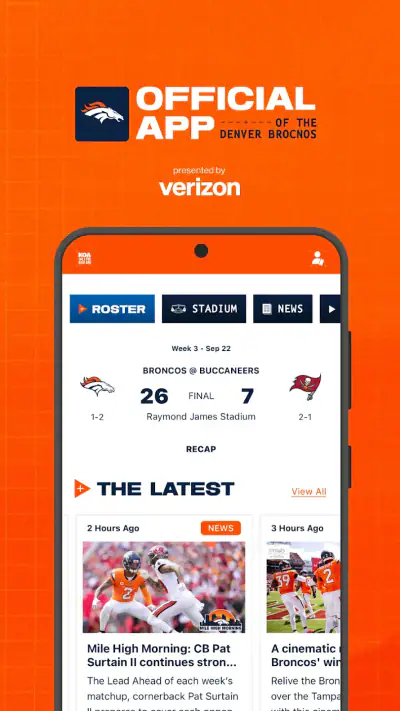 Denver Broncos screenshot 1
