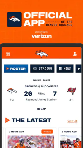 Denver Broncos screenshot 6