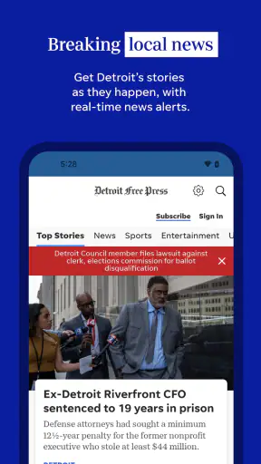 Detroit Free Press: Freep screenshot 1
