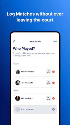 DUPR screenshot 3