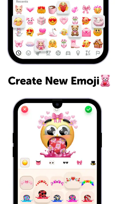 Emoji Up genmoji sticker maker screenshot 1