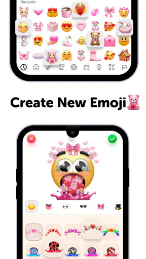 Emoji Up genmoji sticker maker screenshot 5
