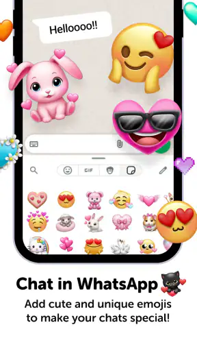 Emoji Up genmoji sticker maker screenshot 8