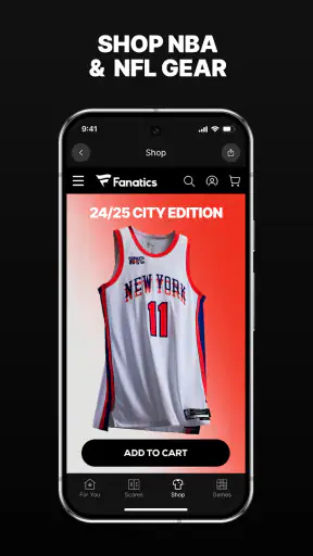 Fanatics: Shop NFL, NBA & MLB screenshot 1