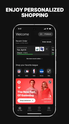 Fanatics: Shop NFL, NBA & MLB screenshot 5