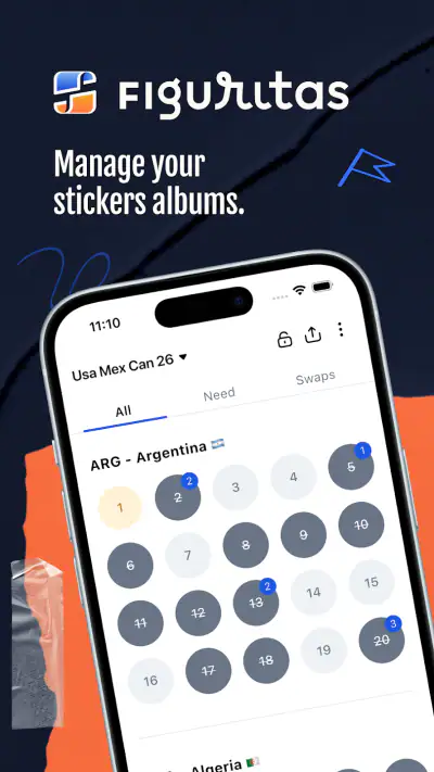 Figuritas World Cup 2026 Album screenshot 1