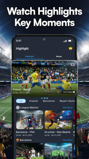 Football Live Score - Soccer screenshot 6