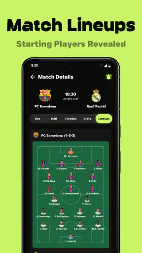 Football Live Scores & Alerts screenshot 4