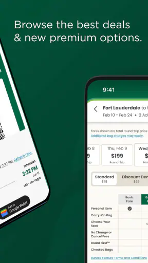 Frontier Airlines screenshot 3