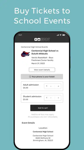 GoFan: Buy Tickets to Events screenshot 3