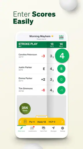 Golf GameBook Scorecard & GPS screenshot 2
