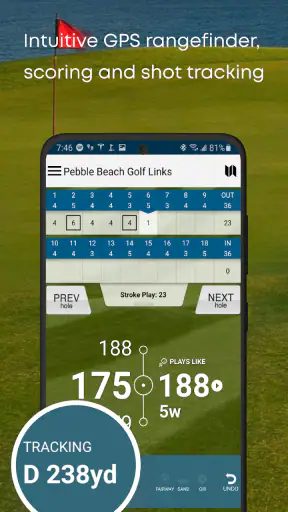 Golf Pad: Golf GPS & Scorecard screenshot 3