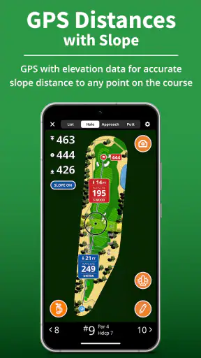 GolfLogix Golf GPS + 3D Putts screenshot 2