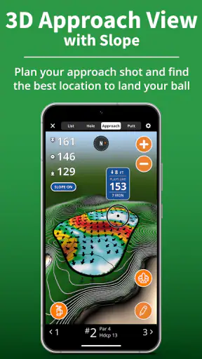 GolfLogix Golf GPS + 3D Putts screenshot 4