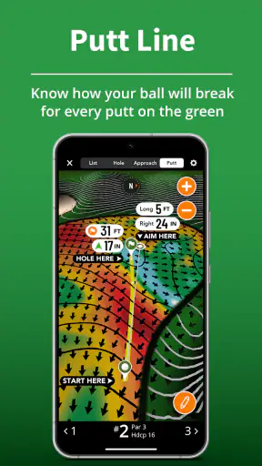 GolfLogix Golf GPS + 3D Putts screenshot 5