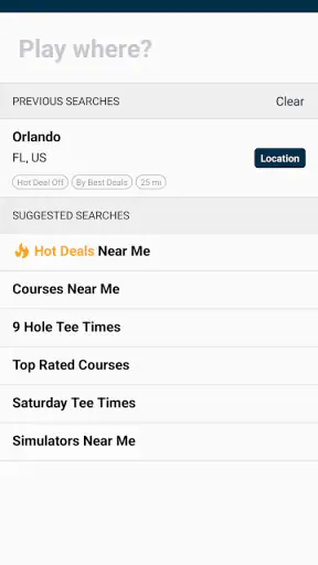GolfNow: Golf Tee Times screenshot 3