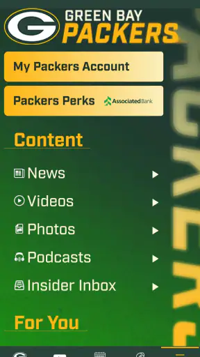 Green Bay Packers screenshot 5