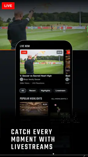 Hudl Fan: Find, Watch, Follow. screenshot 3