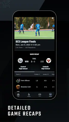 Hudl Fan: Find, Watch, Follow. screenshot 5