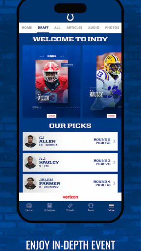Indianapolis Colts Mobile screenshot 5