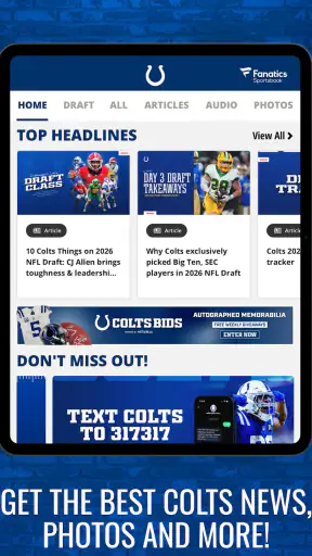 Indianapolis Colts Mobile screenshot 8