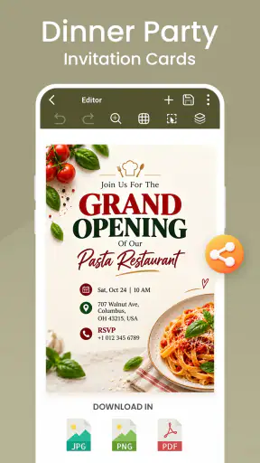 Invitation Card Maker & RSVP screenshot 6