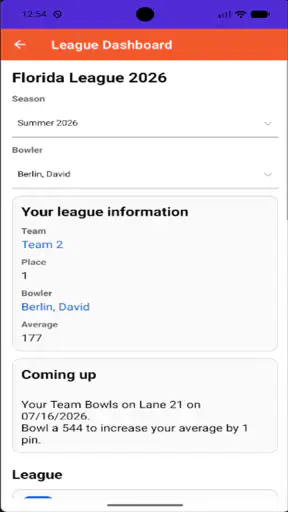 League Secretary screenshot 2