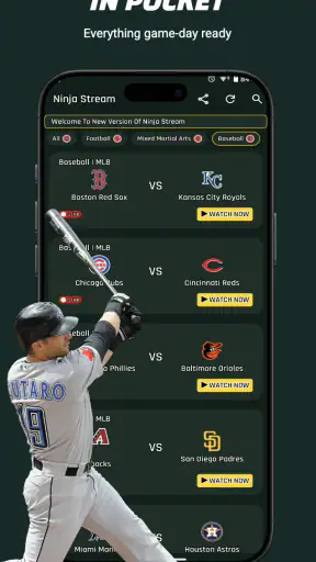 LIVE NBA NFL MLB Streams screenshot 3