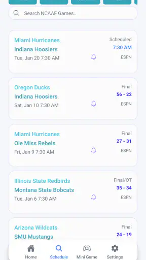 Live Scores : NFL NCAA NBA MLB screenshot 3