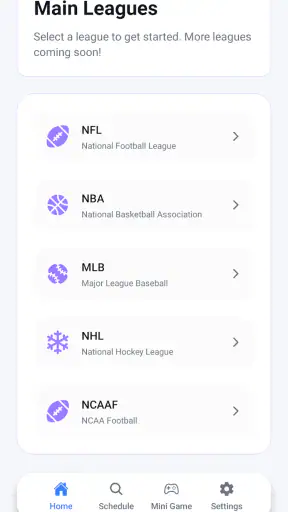 Live Scores : NFL NCAA NBA MLB screenshot 7