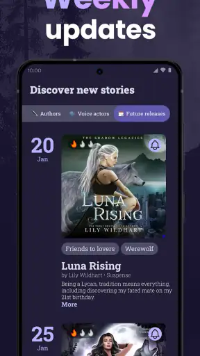 MoonLit - Werewolf Novels screenshot 5