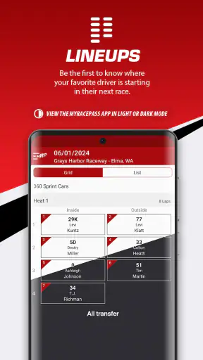 MyRacePass - Official MRP App screenshot 2