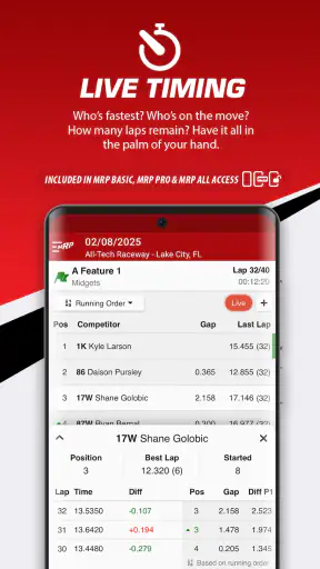 MyRacePass - Official MRP App screenshot 6