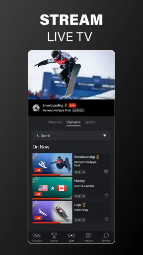 NBC Sports screenshot 2