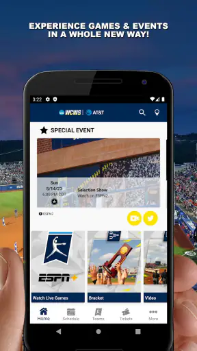 NCAA Women's CWS screenshot 1