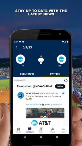 NCAA Women's CWS screenshot 4