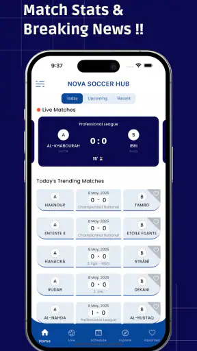 Nova Soccer Hub screenshot 1