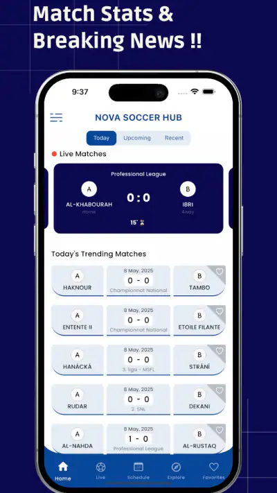 Nova Soccer Hub screenshot 1