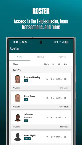 Philadelphia Eagles screenshot 4