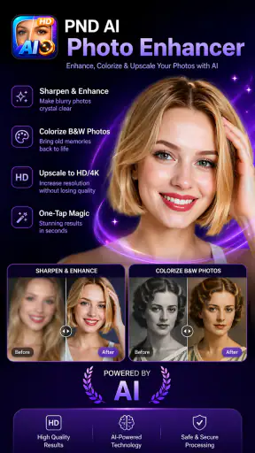 PND AI Photo Enhancer HD screenshot 8