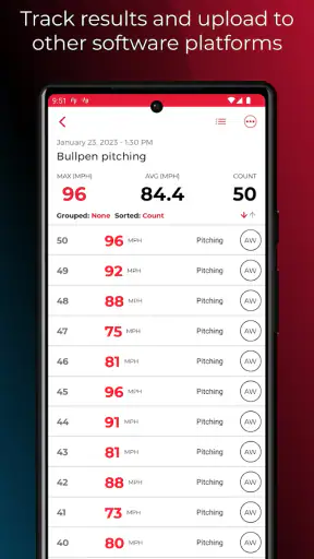 Pocket Radar® Sports screenshot 6