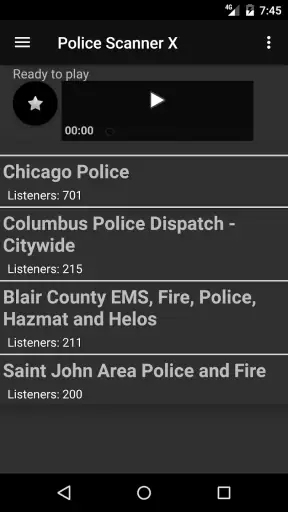 Police Scanner X screenshot 3