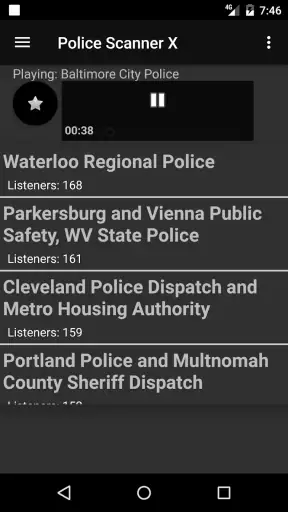 Police Scanner X screenshot 4