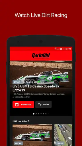 RacinDirt TV screenshot 2