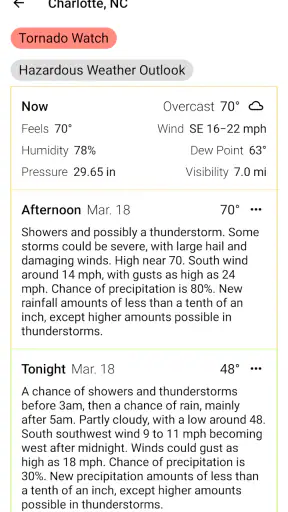 RadarX: Weather Radar/Forecast screenshot 3